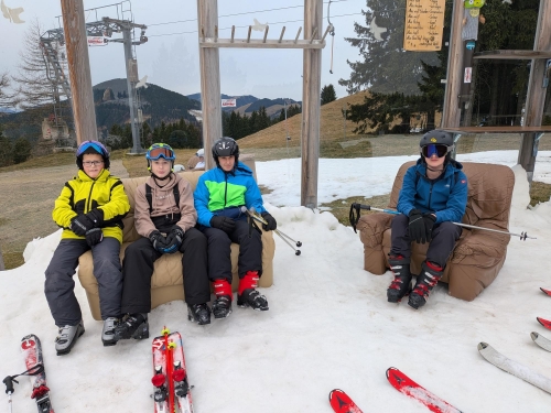 Klassenfahrt der 4b auf die Teichalm 