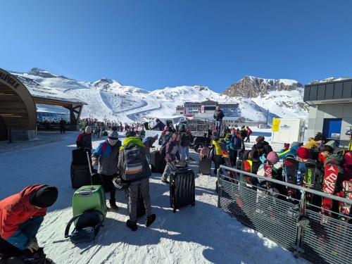 Skikurs am Kitzsteinhorn - 2. Klassen