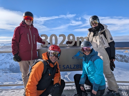 Skikurs am Kitzsteinhorn - 2. Klassen